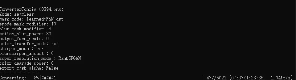 Factors in the example